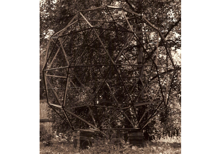 Construction of a geodesic dome 1980