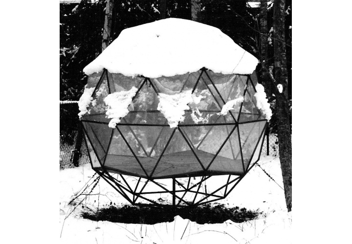 Construction of a geodesic dome 1980